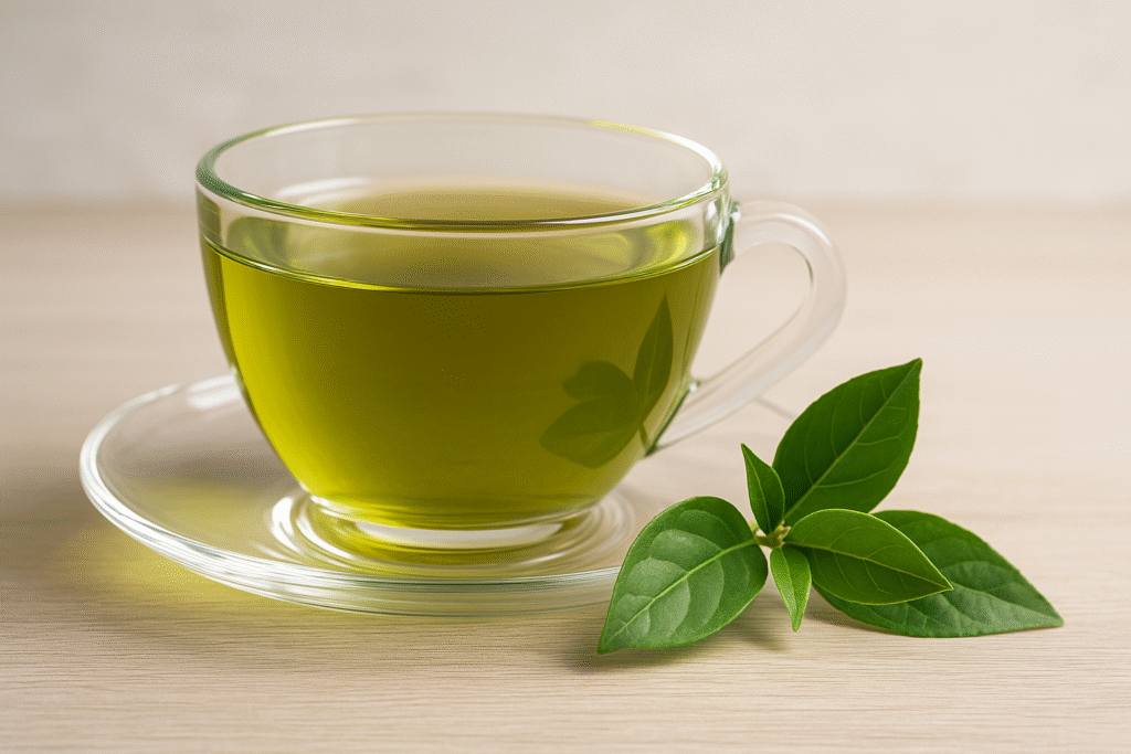 chá verde
